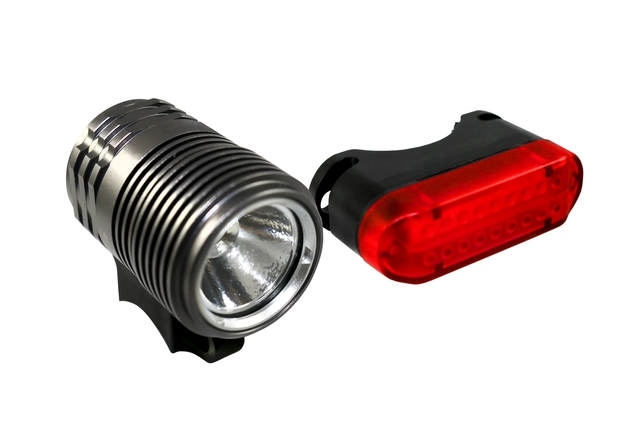 Lyktsett XSRY for elsykkel Yamaha / Bafang 