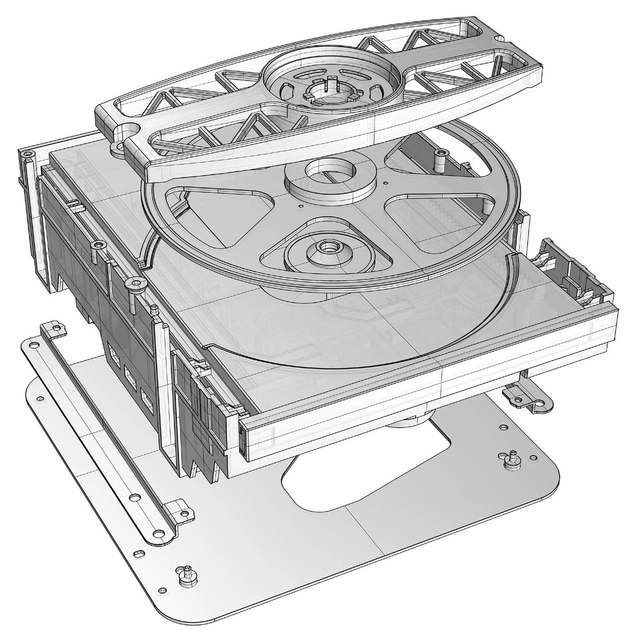 TEAC VRDS-701 CD-Player Silver 