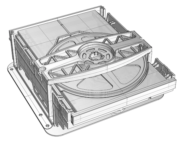 TEAC VRDS-701T CD-Transport Silver 