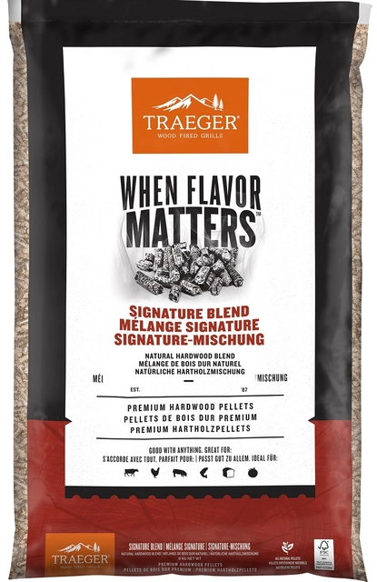 Traeger FSC Signature Blend Pellets Or/ Lønn/Kirsebær 