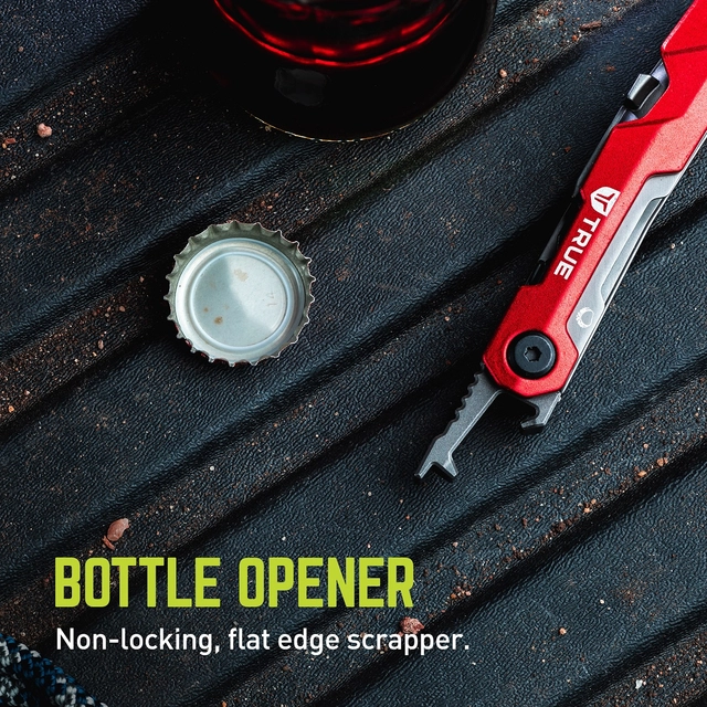 True Ti Block Multi tool Red 