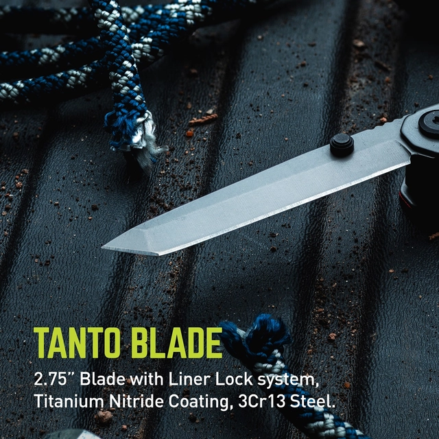 True Ti Block Multi tool Red 
