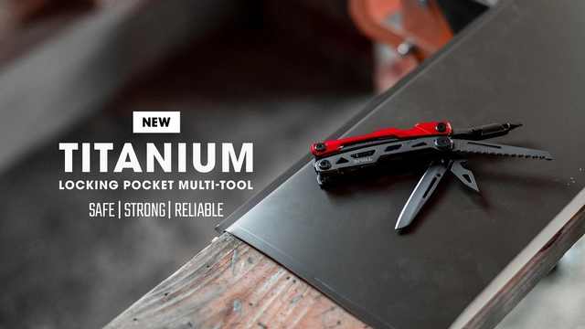 True Ti Pocket Multi-tool Red 