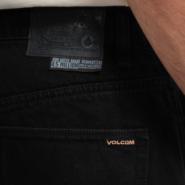 Volcom Billow Tapered Black - 28 