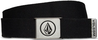 Volcom Circle Web Belt Black - One Size