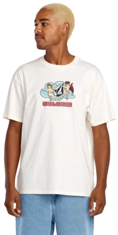 Volcom Cherubs SS Tee Off White