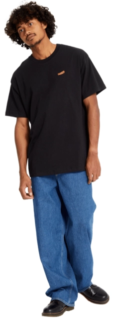 Volcom Pistol Stone Loose SS Tee Black - S 