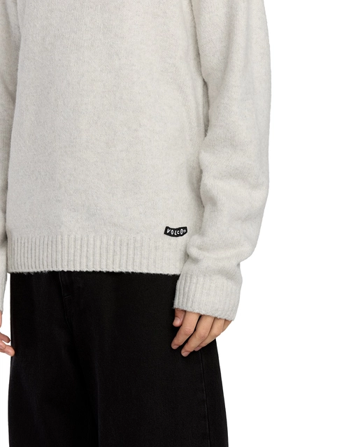 Volcom Edmonder II Sweater Dirty White - XL 