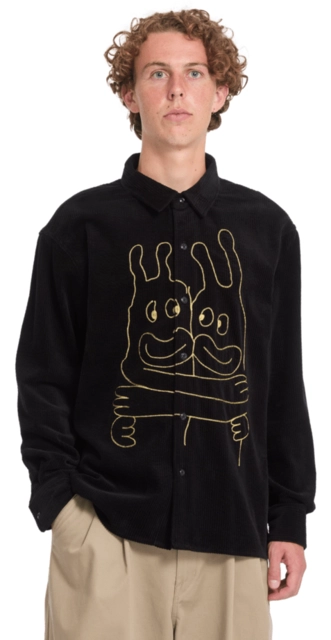 Volcom FA Ozzy Cord LS Black - M 