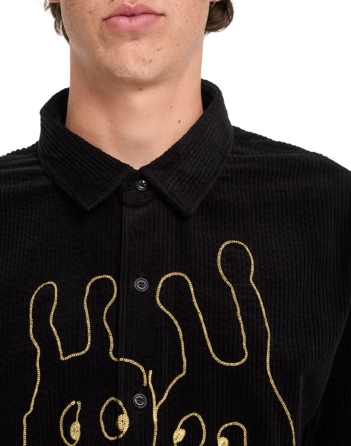Volcom FA Ozzy Cord LS Black - M 