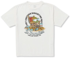 Volcom Skate Vitals Collin P SS Tee Off White - S