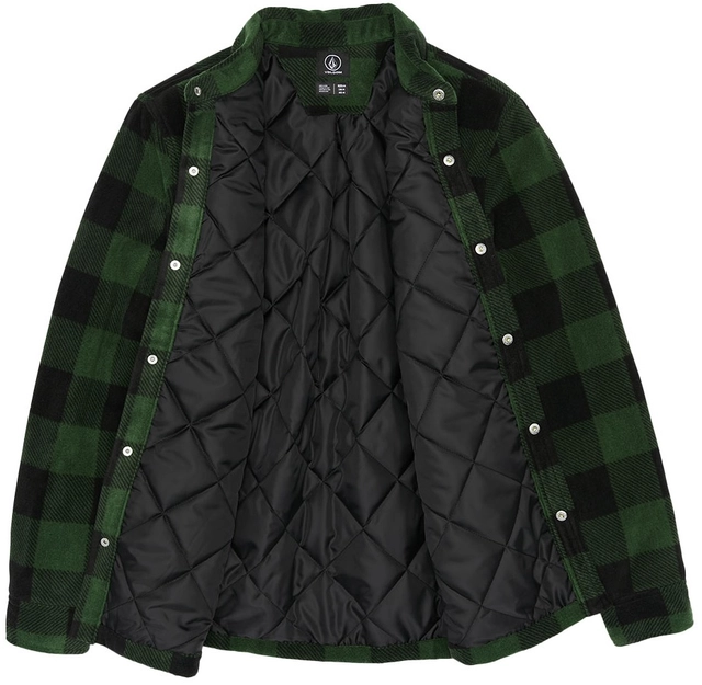 Volcom Bowered Fleece LS Dark Pine - S 