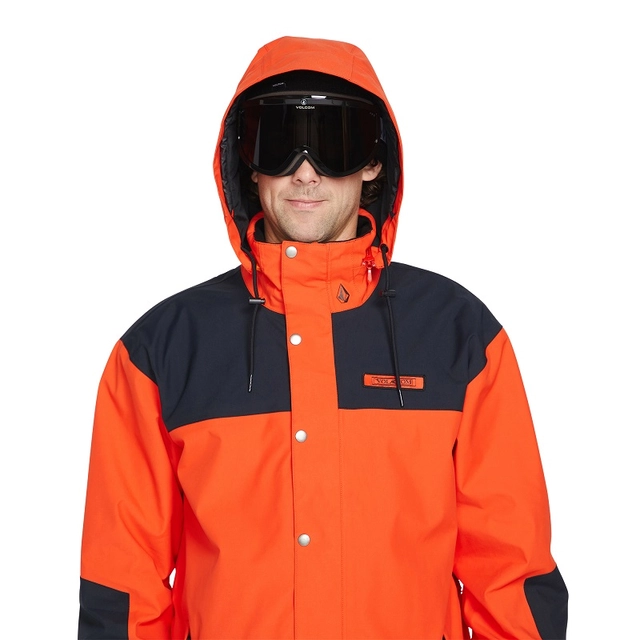 Volcom Longo Gore-Tex Jacket Orange Shock - M 