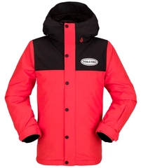 Volcom Stone.91 Ins Jacket Orange Shock - XL/14år