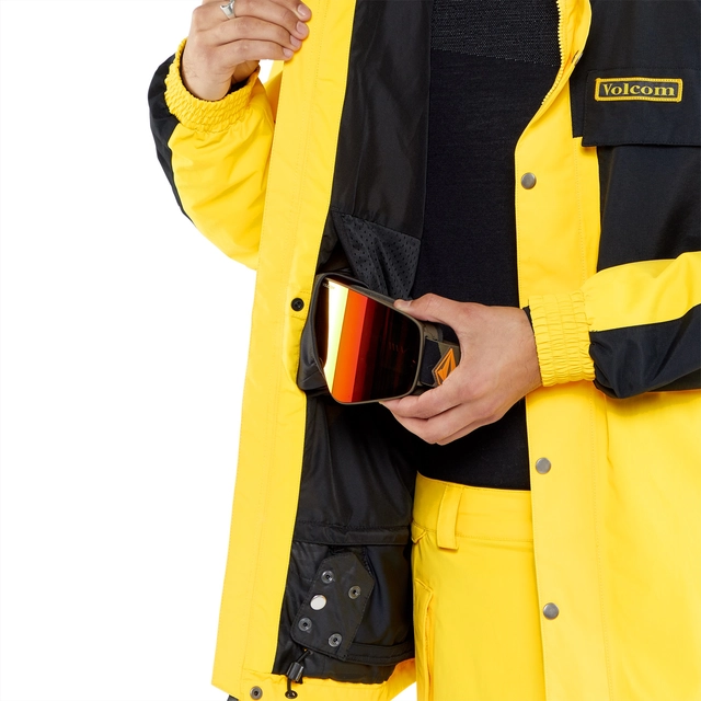Volcom Longo Gore-Tex Jacket Bright Yellow - S 