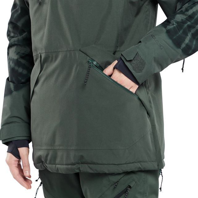 Volcom Fern Ins Gore Pullover Eucalyptus - XL 
