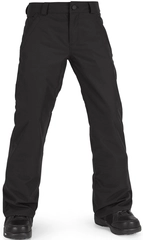 Volcom Freakin Chino Youth Ins Pant Black - XS/6år