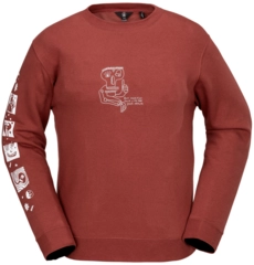Volcom Essential Crew Redwood - M