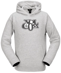 Volcom Youth Essential Hoodie Heather Grey - XXL/16år