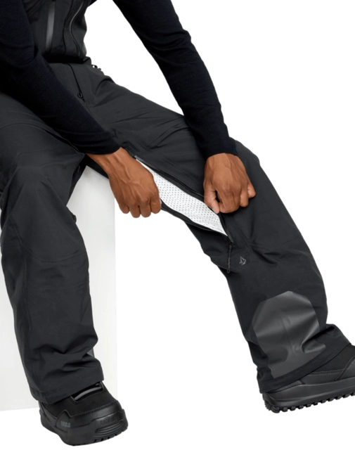 Volcom Anyox Gore-Tex Pro Shell Bib Black - L 