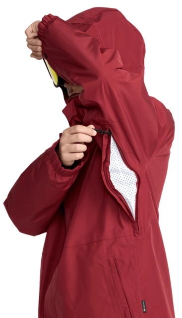 Volcom Dua Gore-Tex Jacket Burnt Red - S 
