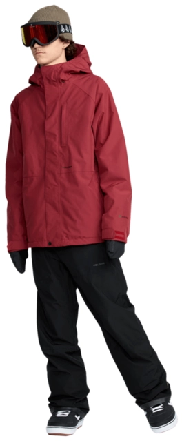 Volcom Dua Gore-Tex Jacket Burnt Red - S 