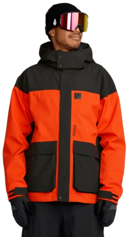 Volcom Kleveland Jacket Orange Shock