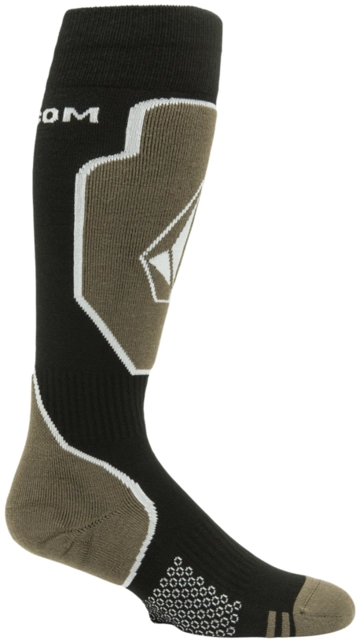 Volcom Shield Wool Blend OTC Sock Black - L 