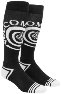 Volcom Spiral Over-The-Calf Sock Black