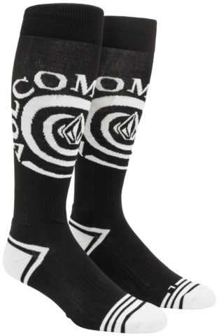 Volcom Spiral Over-The-Calf Sock Black