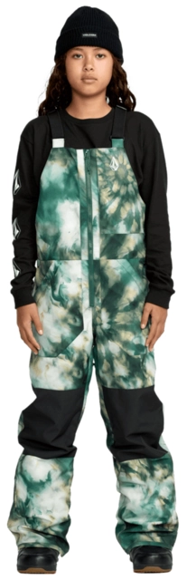 Volcom Barkley Ins Bib Overall Green - XL/14år 