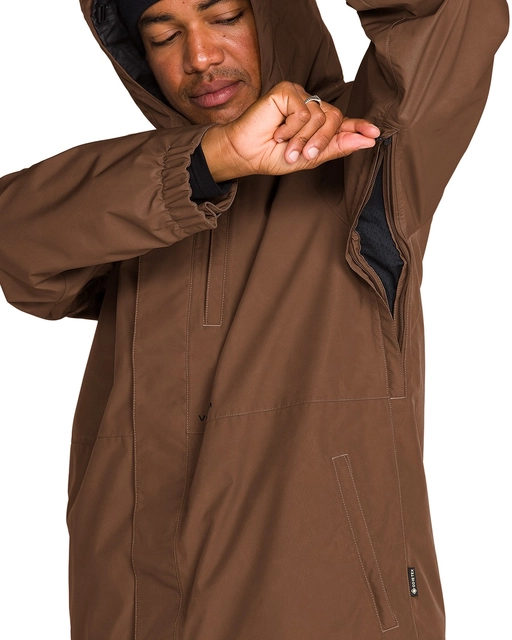 Volcom Dua Ins Gore-Tex Jacket Desert Taupe - L 