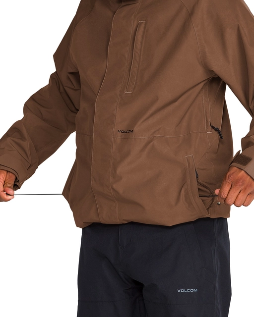 Volcom Dua Ins Gore-Tex Jacket Desert Taupe - L 