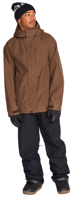 Volcom Dua Ins Gore-Tex Jacket Desert Taupe - L 