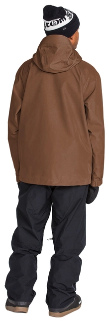 Volcom Dua Ins Gore-Tex Jacket Desert Taupe - L 