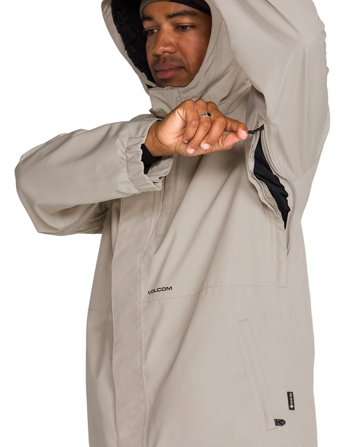 Volcom Dua Ins Gore-Tex Jacket Khaki - L 