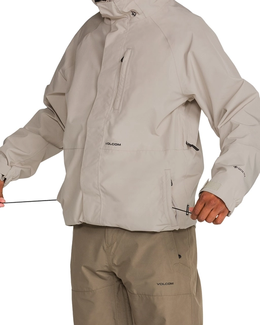 Volcom Dua Ins Gore-Tex Jacket Khaki - L 