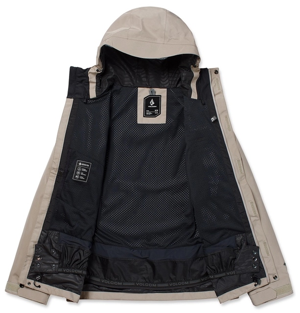 Volcom Dua Ins Gore-Tex Jacket Khaki - L 