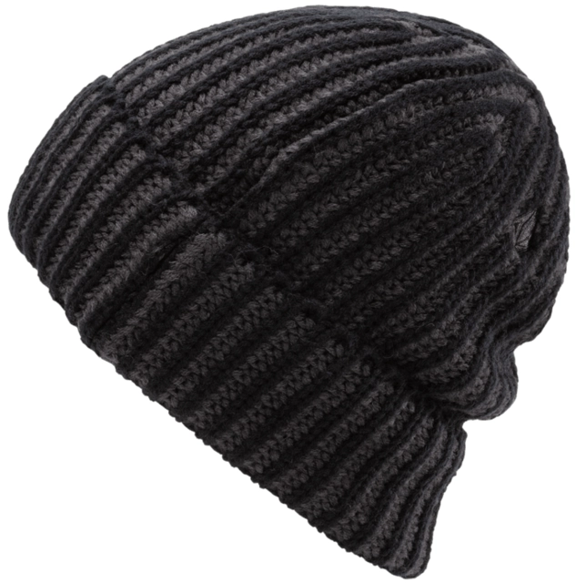 Volcom Knit Stoned Beanie Dark Grey 