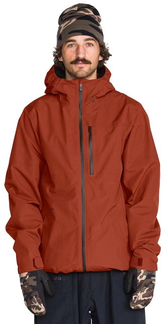 Volcom L Gore-Tex Jacket Burnt Orange - L 