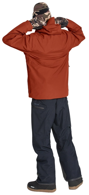 Volcom L Gore-Tex Jacket Burnt Orange - L 