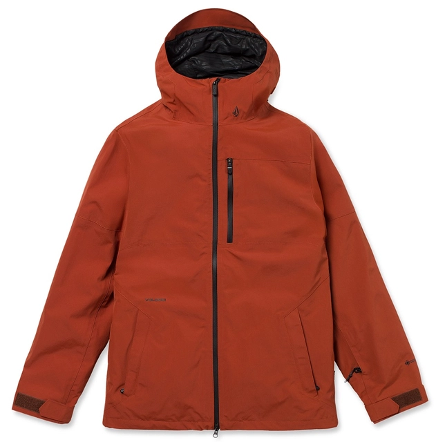 Volcom L Gore-Tex Jacket Burnt Orange - L 