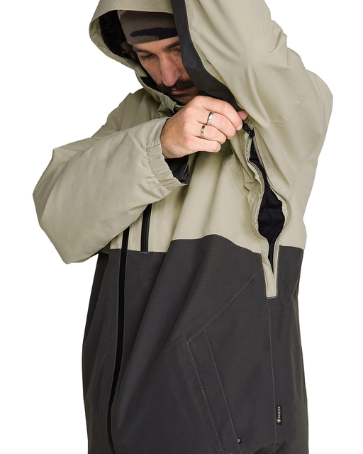Volcom L Gore-Tex Jacket Dark Grey - L 