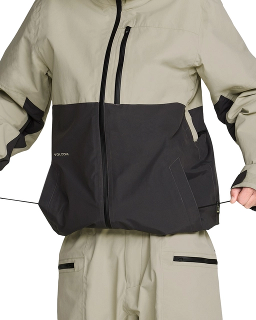 Volcom L Gore-Tex Jacket Dark Grey - L 
