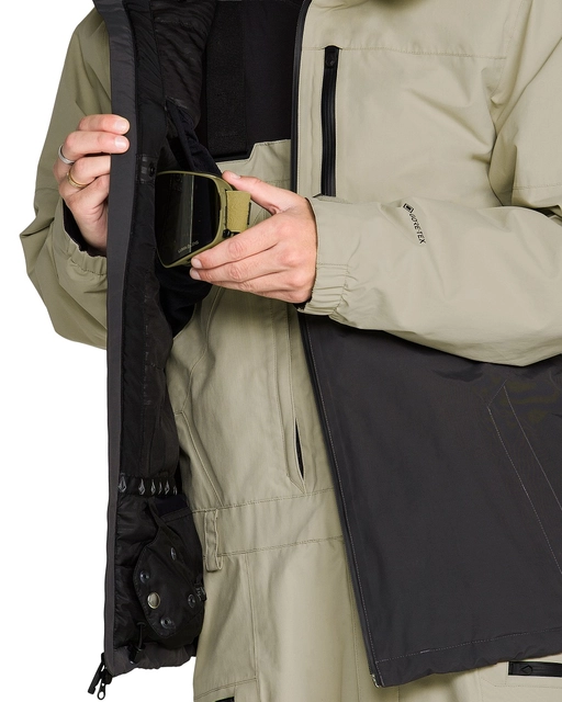 Volcom L Gore-Tex Jacket Dark Grey - L 