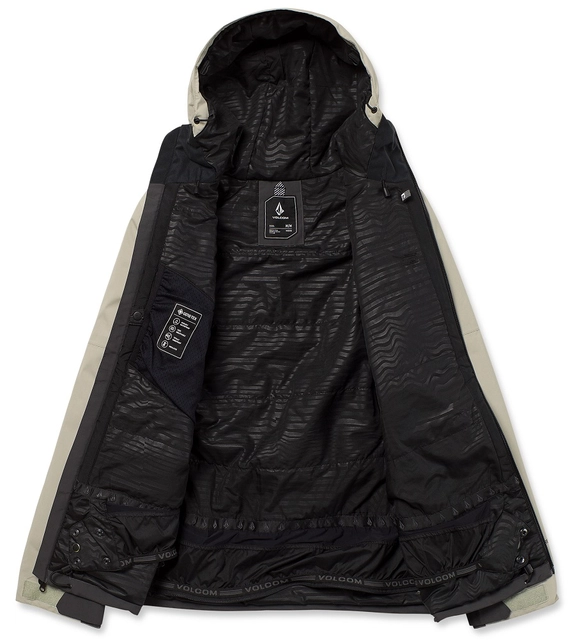 Volcom L Gore-Tex Jacket Dark Grey - L 