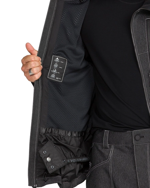 Volcom Lapper Pant Black - L 
