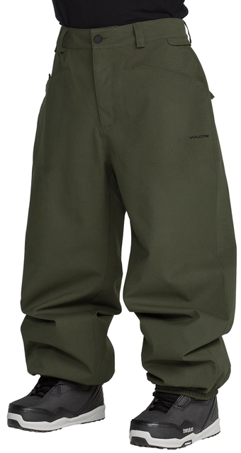 Volcom Lapper Pant Dark Green - L 