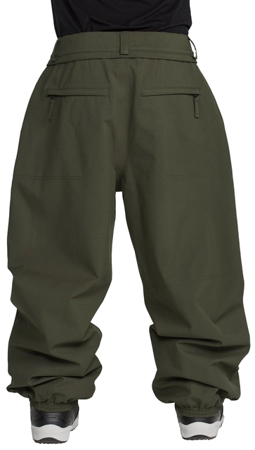 Volcom Lapper Pant Dark Green - L 