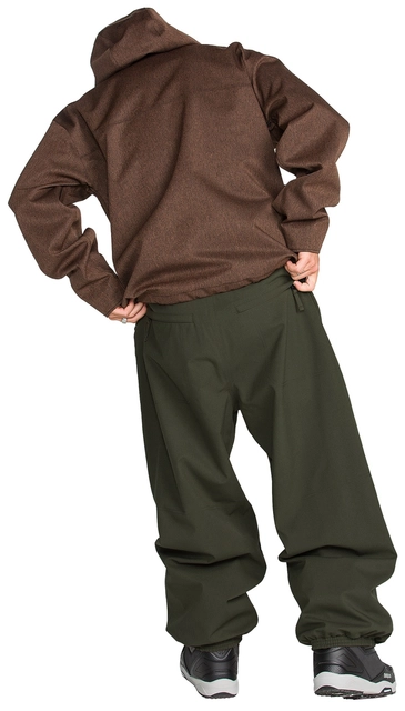 Volcom Lapper Pant Dark Green - L 